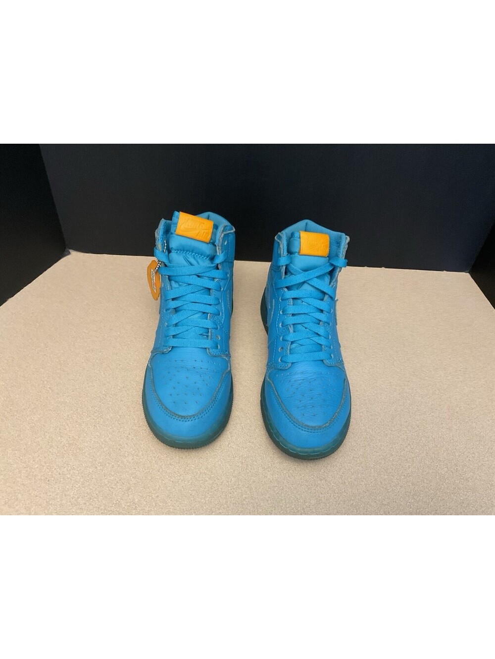Youth’s Nike Air Jordan 1 Retro High OG G8RD Blue Lagoon GS Shoes. Size 5.5Y. - Picture 2 of 11